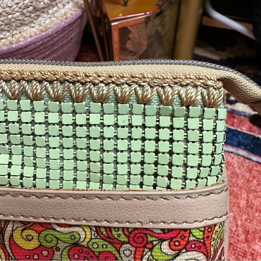 SakRoots small colorful coin purse makeup bag clutch - Picture 10 of 16